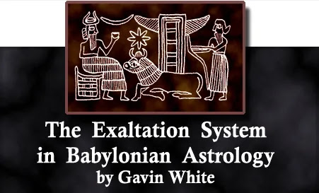巴比倫占星的行星- 旺宮系統